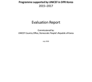 unicef-dprk-evaluation-report