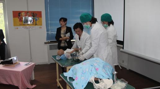 International Day of the Midwife, 5 May, 2016 in Pyongyang